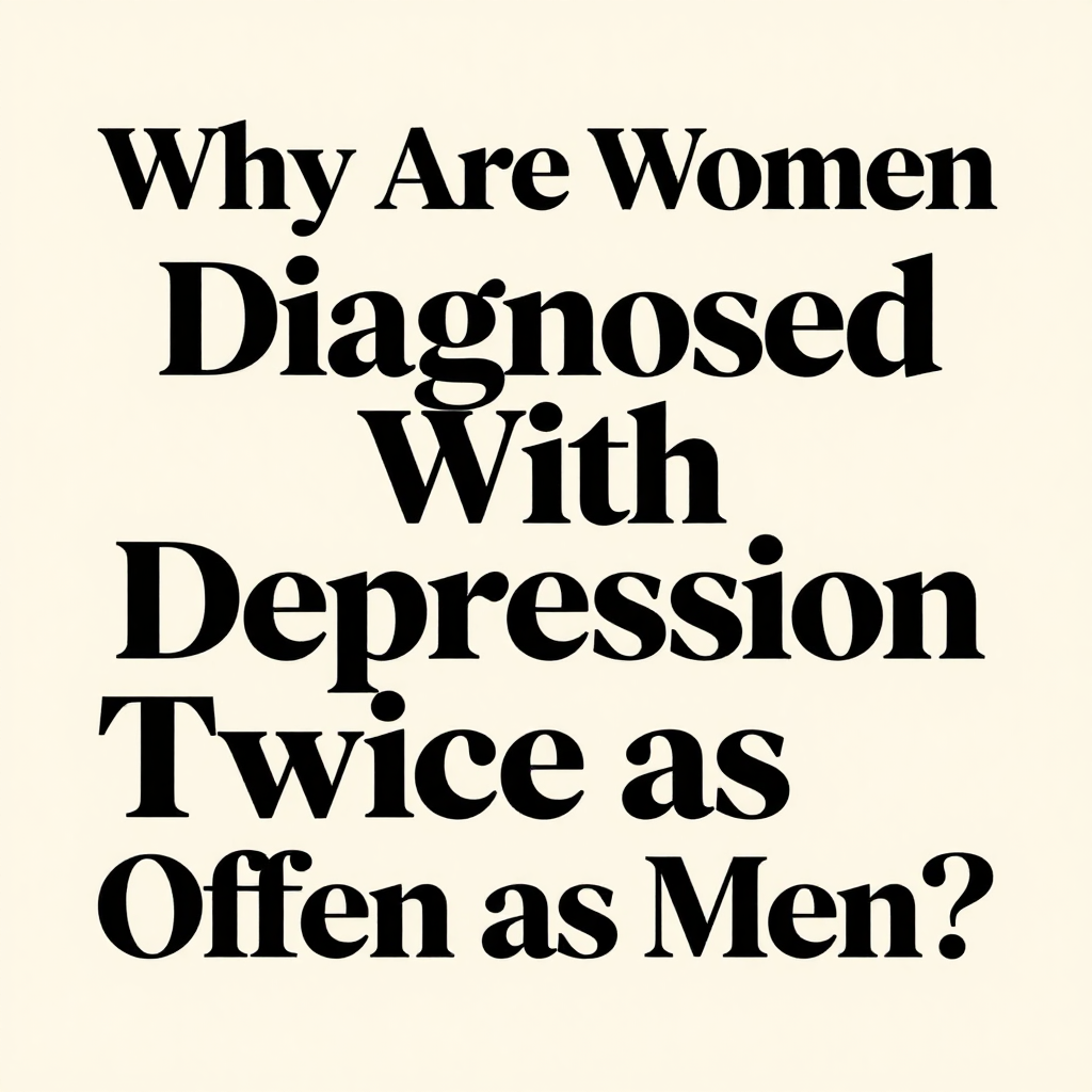 Why Are Women Diagnosed With Depression Twice as Often as Men?